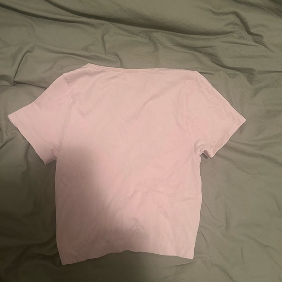urban outfitters baby pink top - Picture 2 of 2